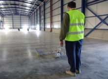 Face Consultants survey the floor 