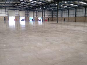 Smoothing Warehouse Floor For Large Sports Fashion Retailers Autostore Installation
