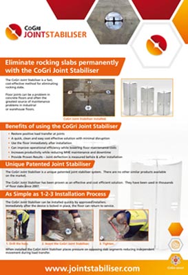 CoGri Joint Stabiliser Leaflet