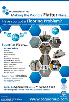 Face Middle East Flooring Services Leaflet